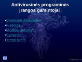 Kompiuterių antivirusinės programos 13 puslapis