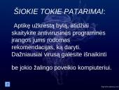 Kompiuterių antivirusinės programos 15 puslapis