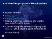 Kompiuterių antivirusinės programos 9 puslapis