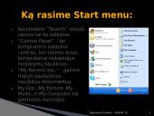 Operacinės sistemos MS Windows taikymas 6 puslapis