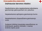 Pirmosios pagalbos teikimas 16 puslapis