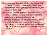 Šiuolaikiniai mokymo(si) metodai 11 puslapis