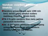 Vandens svarba ir vandens ištekliai Lietuvoje 2 puslapis