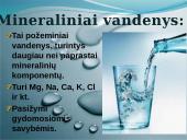 Vandens svarba ir vandens ištekliai Lietuvoje 11 puslapis