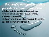 Vandens svarba ir vandens ištekliai Lietuvoje 17 puslapis