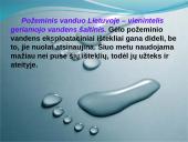 Vandens svarba ir vandens ištekliai Lietuvoje 19 puslapis