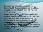 Vandens svarba ir vandens ištekliai Lietuvoje 20 puslapis