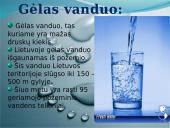Vandens svarba ir vandens ištekliai Lietuvoje 7 puslapis