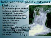 Vandens svarba ir vandens ištekliai Lietuvoje 9 puslapis