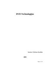 DVD Technologijos