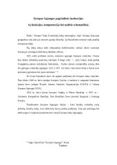 Europos Sąjungos pagrindinės institucijos