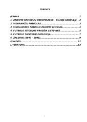Futbolo atsiradimas pasaulyje ir Lietuvoje. Žalgiris (1947-2001) 2 puslapis