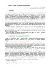 Kietasis diskas, jo magnetinės savybės