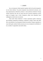 Personalinio kompiuterio architektūra 2 puslapis