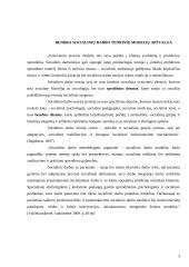 Psichosocialinis socialinio darbo teorijos modelis 3 puslapis