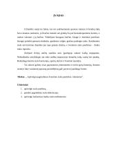 Stalo puošybos elementai