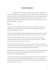 Tiesios nugaros trajektorija. Pratimų kompleksas 4 puslapis