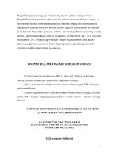 Turizmo reglamentavimas civilinėje teisėje 6 puslapis