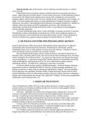 Žiniasklaidos įtaka asmenybės socializacijai 3 puslapis