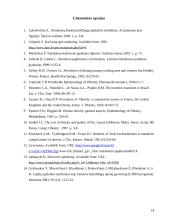 Bendrojo ir centrinio nutukimo priežastys 18 puslapis