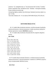 Geodezinės atramos sudarymas aerotrianguliacijos metodu skaitmeniniam fotogrametriniam kartografavimui 10 puslapis