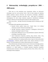 Informacinių technologijų perspektyvos 2004-2008 metais 9 puslapis