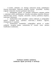 Sutrikusio intelekto moksleivių netinkamo elgesio pasireiškimas, jo priežastys 10 puslapis