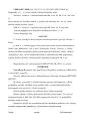 Teismo nuosprendis - teisingumo vykdymo aktas 20 puslapis