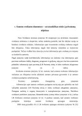 Asmeninės neturtinės ir turtinės vertybės ir teisės, susijusios su turtinėmis, kaip civilinių teisių objektai 20 puslapis