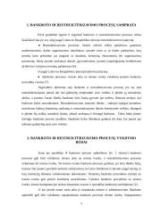 Bankroto ir restruktūrizavimo proceso ypatumų palyginimas 5 puslapis