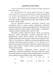 Blokuojančių procesų šiaurės Atlanto regione ir temperatūros pietvakarių Grenlandijoje ryšiai žiemos ir vasaros sezonais 5 puslapis
