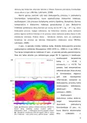 Blokuojančių procesų šiaurės Atlanto regione ir temperatūros pietvakarių Grenlandijoje ryšiai žiemos ir vasaros sezonais 8 puslapis