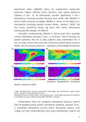 Blokuojančių procesų šiaurės Atlanto regione ir temperatūros pietvakarių Grenlandijoje ryšiai žiemos ir vasaros sezonais 9 puslapis