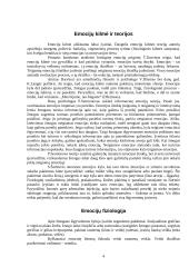 Emocijos. Jų reikšmė žmogaus elgesiui 4 puslapis