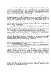 Emocijų vaidmuo auklėjimo procese 4 puslapis