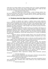 Emocijų vaidmuo auklėjimo procese 6 puslapis