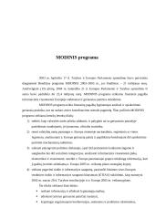 Europos Sąjungos (ES) informacinės visuomenės plėtros programų apžvalga 15 puslapis