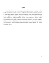 Informacija, jos kaupimas, apdorojimas, perdavimas, išraiška, klasifikavimas 2 puslapis