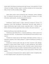 Informacija, jos kaupimas, apdorojimas, perdavimas, išraiška, klasifikavimas 6 puslapis