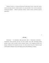Informacija, jos kaupimas, apdorojimas, perdavimas, išraiška, klasifikavimas 7 puslapis