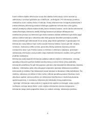 Informacijos poreikiai ir vertinimas 8 puslapis