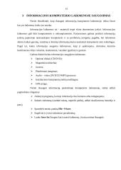 Informacijos kaupimas ir saugojimas 12 puslapis