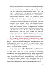 Informacinė visuomenė, jos bruožai, problemos ir plėtra 20 puslapis