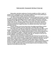 Informacinė visuomenė Lietuvos Respublikoje 3 puslapis