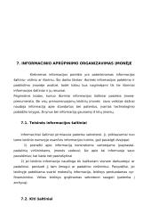 Informacija ir informacinės sistemos 8 puslapis