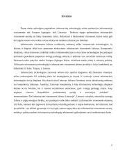 Informacinės visuomenės technologijų raidos tendencijos Europos Sąjungoje (ES) ir Lietuvoje 14 puslapis