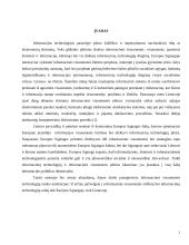 Informacinės visuomenės technologijų raidos tendencijos Europos Sąjungoje (ES) ir Lietuvoje 3 puslapis