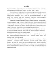 Informacinių produktų diferenciacija 16 puslapis