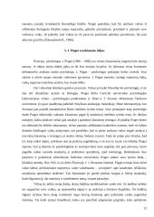 J. Piaget intelekto raidos teorija 12 puslapis