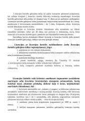 Licencijų rūšys, naudojimosi jomis sąlygos 7 puslapis